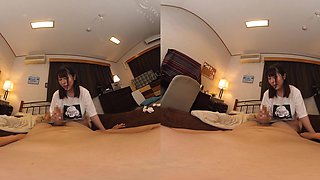 POV VR porn in 4k - amateur hardcore and titjob by busty Asian Japanese chick