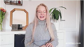 Blonde Babe Anna Talks About The First Time She - Anna Blonde