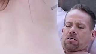 Stepdad Fills His Horny Stepdaughter Karlie Brooks Teen Twat While Wife Is Resting