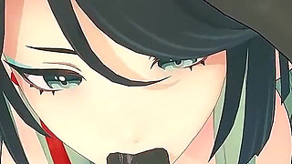 Genhin Impact - Xianyun Craves Big Black Cock After Getting Bored of Average Dick - 3D Hentai Animation