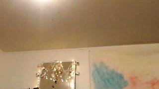 Blonde emo amateur solo masturbation