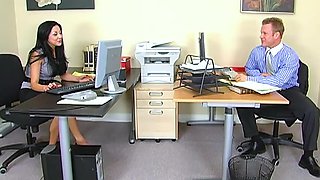 Audrey Bitoni gets fucked in the office