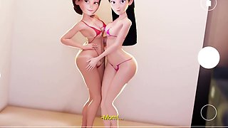 Los Increíbles: Helen & Violeta Parr: Step Mom & Daughter Casting Couch Thrill