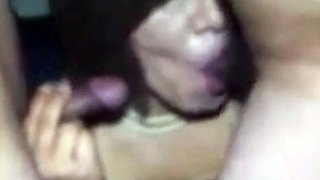 Mature Asian Crossdresser Sucks Two Cocks