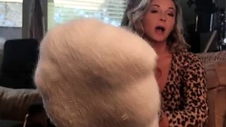 Goddess Allie - Sock Sniffing Loser