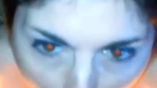 A Blowjob and Facial at the Hotel Pool and Amateur Wife Jerks Cock for Cumshot on Face