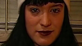 Betty Takes Messy Cumshots and Licks Black Pussy