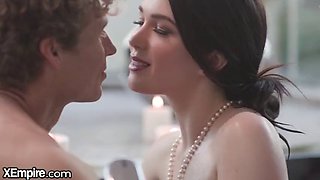 XEmpire - Horny girlfriend teases me with erotic bath sex