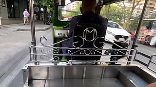 Cute Thai MILF picked up and fucked hard