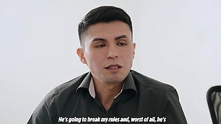 Young Argentine Woman with a Big Butt Seduces Her Boss