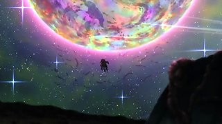 Burning Story at midnight in endless fantasy