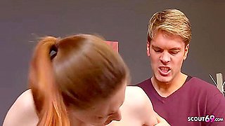 Ginger Teen 18+ Lynn Parker Talks About Sex At Job Interview With Boss