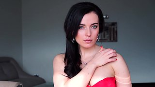Brunette babe chelsea french solo masturbation