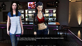 Bitch days of summer: slutty and nerdy girl into a night club-Ep3