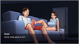 That Night, Stepmoms Smile Hid Something Dangerous (18+) With Hentai Anime