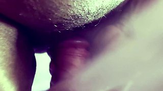 Fucking my short furry girlfriend on the couch