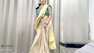 Indian Bhabhi Gym Teacher Hardcore Rough Fuck her Pussy Creampie