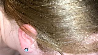 Plus-Sized White Woman Sucks Mexican Man's Thick Cock