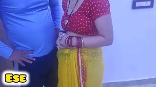 Indian Tenant Seduces Landlord Sammy Sins - Rent Payment with Rough Sex and Blowjob in Hindi