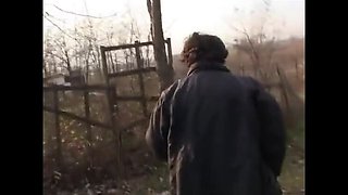 Granny Blowjob in Park - Amateur Outdoor GILF Sucking