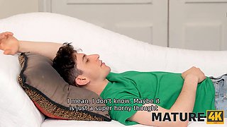 Julia Robbie & Nick Strokes cure your cock with hot mature therapy