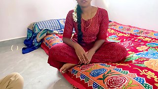 Housewife Bhabhi Sex with Landlord for Her Debt