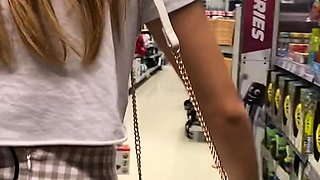 Amateur blonde ass fucked