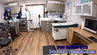 Hot Doctor Brookly Rossi Gives Intense Gyno Exam - Deep Throat & Missionary Fuck in HD