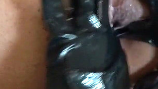 Deep and Hard Ass Fisting with Latex Gloves