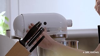 Tiffany Tatum's Wild Kitchen Threesome Fuels Lesbian Desire