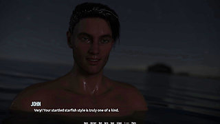 Dominos Beach 16 John First Date Fiona Boat Ocean Sunset Sfw