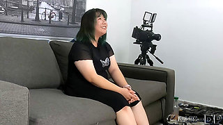 Thick Asian Gets so Horny She Needs Cock in Both Holes on Camera