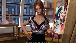 Become A Rock Star Topless Models In Art Studio Ep 46