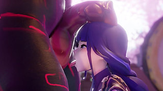 Dragk's Raiden Compilation - 3D Animated Cosplay Sex Interracial Cowgirl Position Feet Anal Creampie