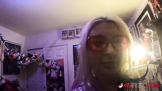 Slutty Leya Falcon's big tits action