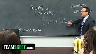 Tutor obsessed with one of his innocent students