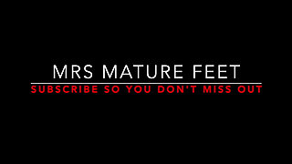 Mrs Mature Feet pisses on her cuck 483