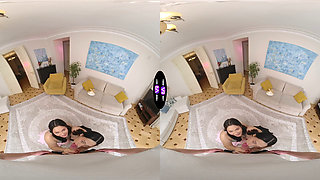 Horny Sluts Roxy And Amelia Thank Him With A Double Blowjob - TeenMegaWorld