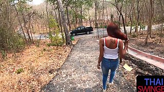 Asian amateur babe in glasses and jeans goes wild with a steamy POV fuck fest
