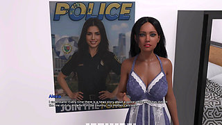My Dorm 224 - Alexia Handcuffed Mark I Her Bedroom in Their Sex Police Roleplay