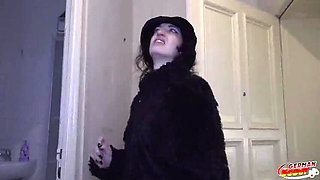 Skinny Goth Girl Brisen Gets Rough Fuck in German Scout Casting - Deep Throat, Squirting & More