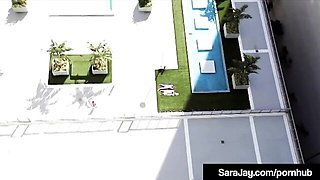 Funny Samantha 38G and Sara Jay - licking pussy smut - Sara Jay