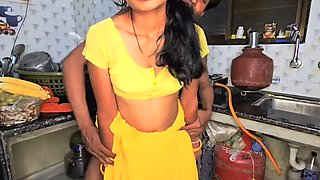 Your kitchen slim boy girl enjoys herself in audio sex