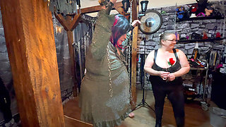 Part 1:- Punishment session for Stephanie for not sucking enough cock with Domina Satana and Lanista Bear.