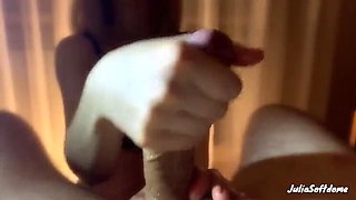 Julia Softdome Gives Intense Handjob & Ruined Orgasms - Big Cock Mushroom Attack