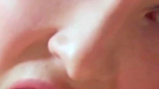 Brunette Babe Facesits and Fingers for Intense Orgasm