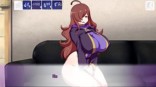Lesbo 3D animated hentai fun with Loveskysan69real