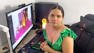 Hot Stepsister Catches Me Watching Porn - Amateur Creampie & Squirting in 4K