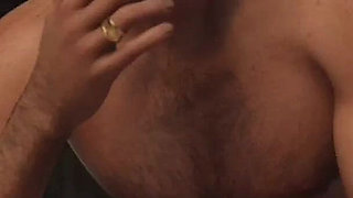 The Stepmother Is Having Fun on the Bed with a Man