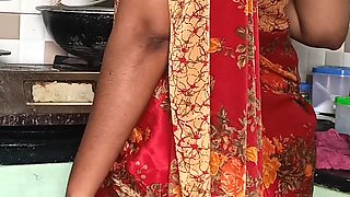 House Wife Suck Neighbour in Kitchen When Husband Not There in Home